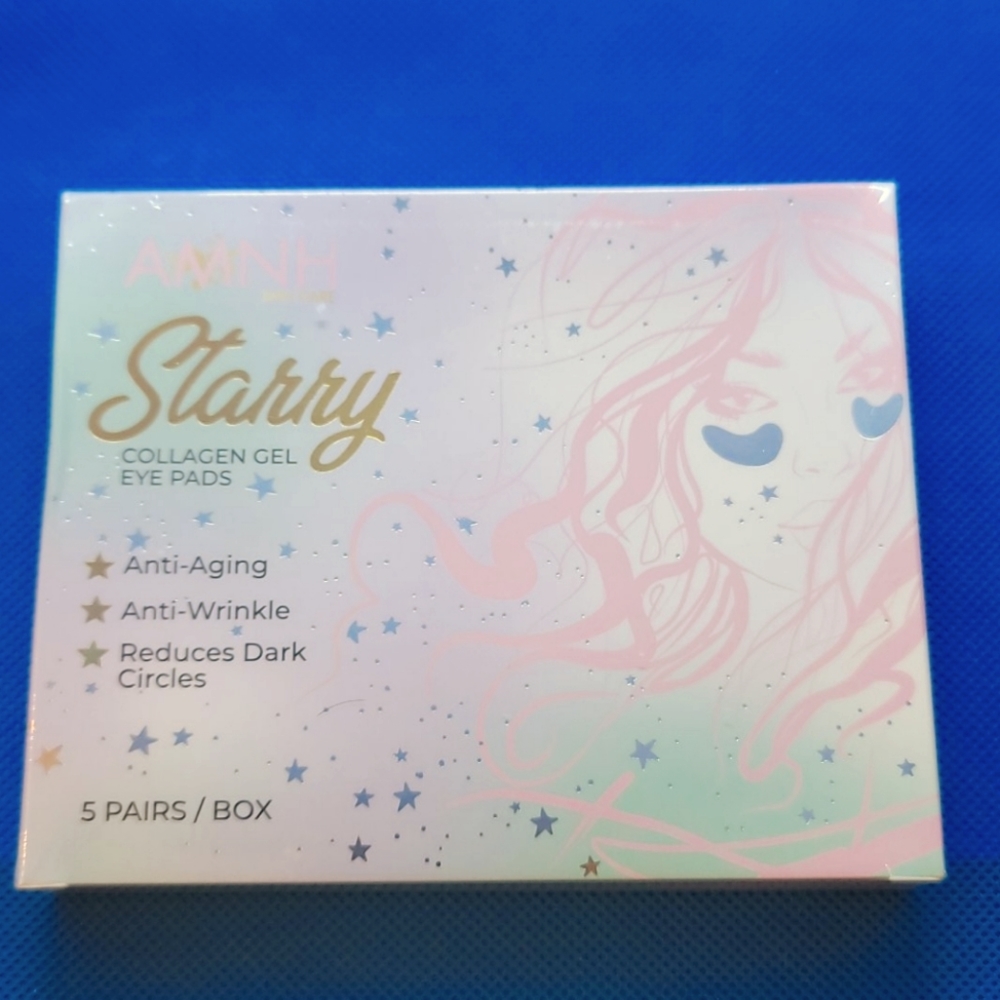 AMNH Skincare Starry Collagen Gel Eye Pads